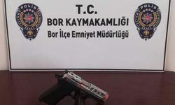 Bor’da silah operasyonu: 2 Tutuklu!