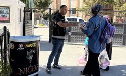 Narkotik Polisinden 643 vatandaşa bilgilendirme