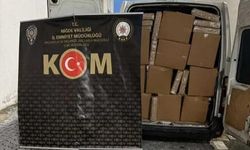6 Milyon liralık kaçak makaron ele geçirildi