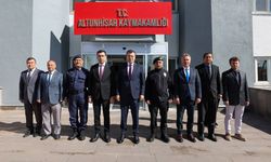 Vali Akmeşe’den Kaymakam Kahraman’a ziyaret