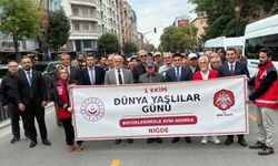 Niğde’de Yaşlılar Günü Yürüyüşü gerçekleştirildi