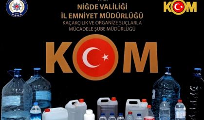 Polis'ten sahte içki  operasyonu