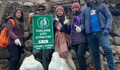 Niğde Bisiklet Kulübü'nden örnek çevreci davranış