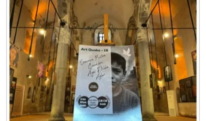 “Bütün Savaş Çocukları Aynı Dilden Ağlar” Temalı Uluslararası Resim Sergisi Niğde’de Açıldı