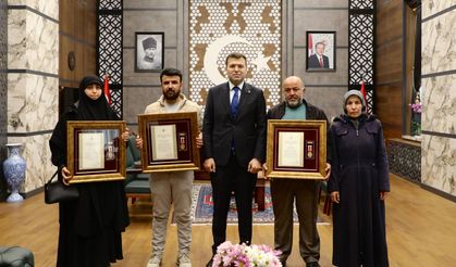 Devlet Övünç Madalyası töreni