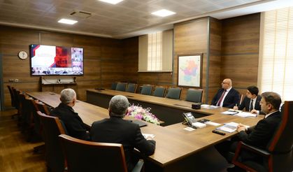 Düzensiz göçle mücadele toplantısı yapıldı