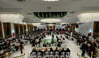 Şehit aileleri ve gaziler için iftar verildi