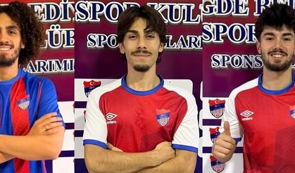 Niğde Belediyesispor’dan üç transfer birden!