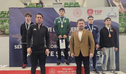 Niğdeli güreşçiden Türkiye Şampiyonluğu!