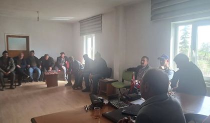 Çömlekçi Köyü’nde üreticilere bilgilendirme