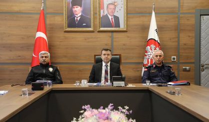 Vali Akmeşe, Güvenlik Toplantısına katıldı