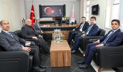 Vali Akmeşe kurum ziyaretlerine devam ediyor