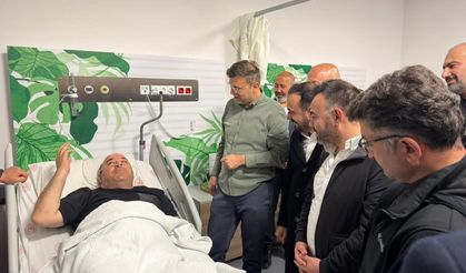 Vali Akmeşe’den geçmiş olsun ziyareti