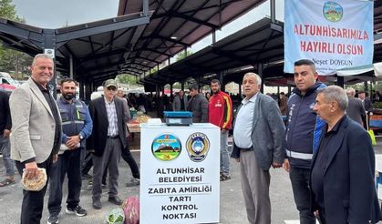 Altunhisar’da Yeni Kapalı Pazar Yeri