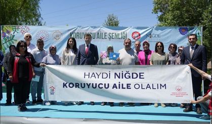 Aile gününde Koruyucu Aile Şenliği