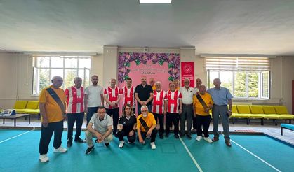 Huzurevleri arası Bocce maçını Bor kazandı