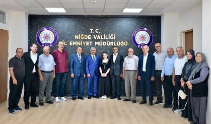 Şehit Aileleri Derneğinden Yüceer’e ziyaret