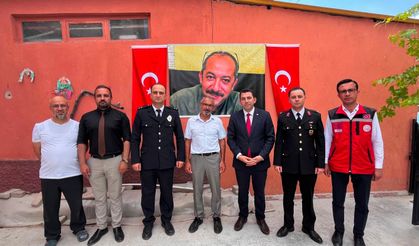 Şehit Ailesi ve 15 Temmuz Gazisine anlamlı ziyaret