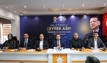AK Parti Niğde teşkilatında 25’nci yıl kutlaması
