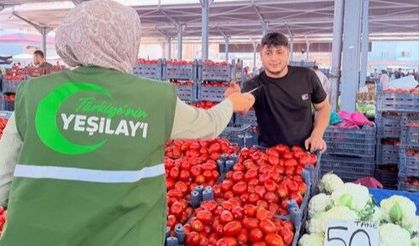 Semt Pazarı’nda Yeşilay ve YEDAM tanıtımı