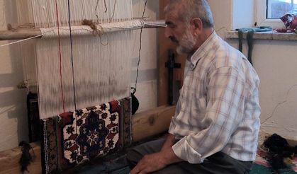 Yarım Asırlık iplerle halı tezgâhının başına geçti (ÖZEL HABER)