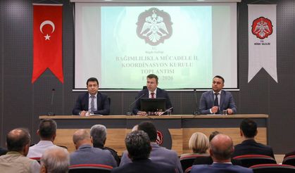 Bağımlılıkla Mücadele toplantısı yapıldı
