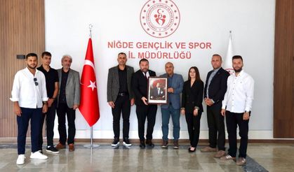 Hakem Derneğinden İl Müdürlüğüne ziyaret