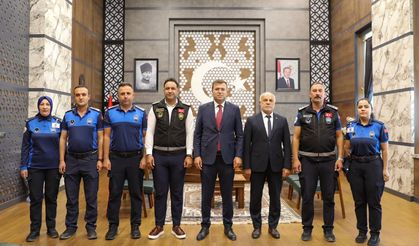 Vali Akmeşe’den Zabıta heyetine kabul