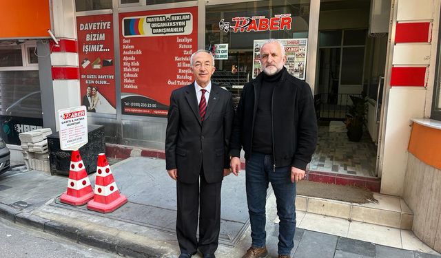 MHP Belediye Başkan Aday Adayı Özbek’ten gazetemize ziyaret