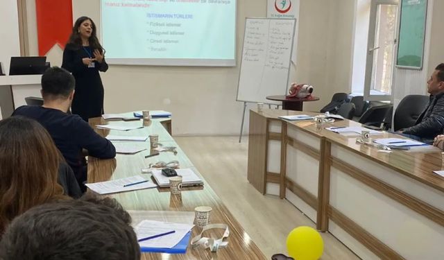 Sağlık çalışanlarına ÇPGD eğitimi