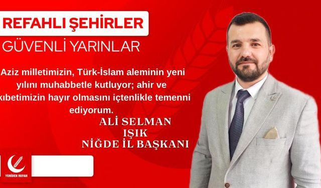 Başkan Işık’tan yeni yıl mesajı