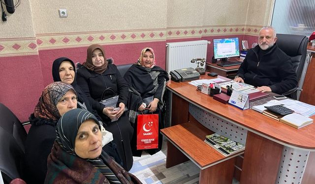 SP Kadın Kolları gazetemizi ziyaret etti