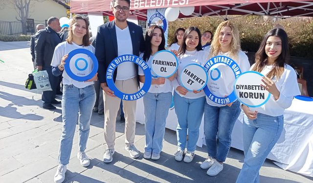 Dünya Diyabet Günü etkinlikleri Niğde'de yoğun ilgi gördü