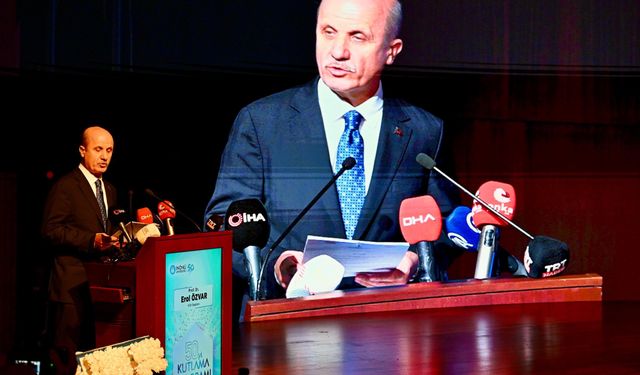 YÖK Başkanı Prof. Dr. Erol Özvar, İnönü Üniversitesi’nin 50'nci yılı kutlamalarında konuştu