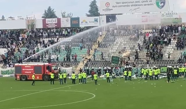 Denizlispor küme düştü, stat karıştı