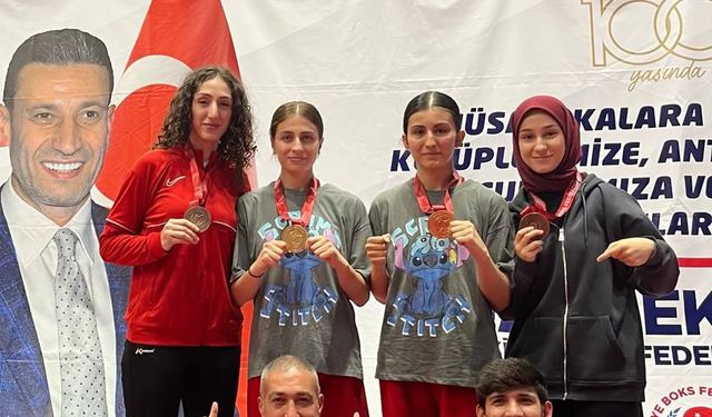 Niğdeli Boksörlerden Samsun’da Madalya Yağmuru