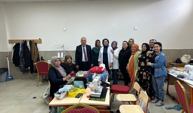 Kadınlar Üreterek Güçleniyor