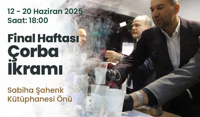 Üniversitelilere Sıcak Çorba İkramı