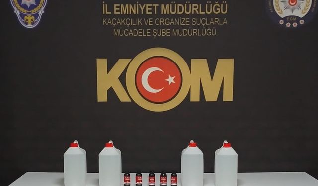 Sahte Alkol ve Silah Operasyonu: 3 Gözaltı