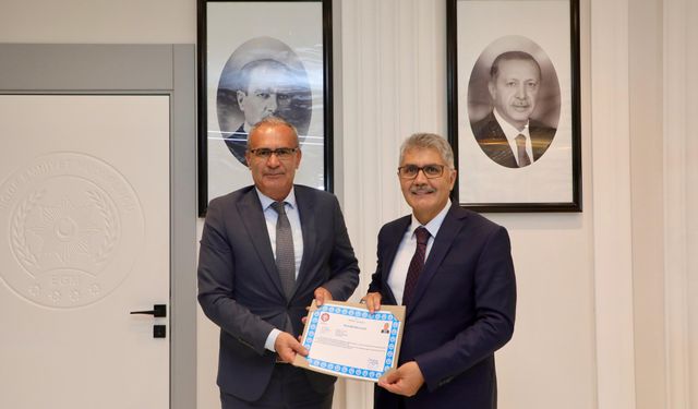 Cahit Çelik'ten Kaymakamlara Veda ve Teşekkür