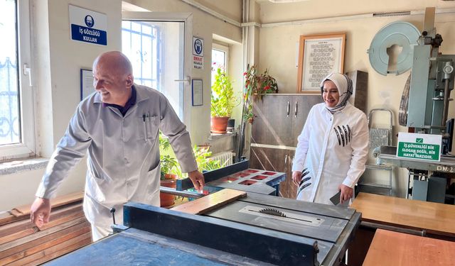 İl Milli Eğitim Müdürü Elif Özbek’ten Mesleki Eğitim Merkezi’ne Ziyaret