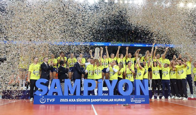 Şampiyonlar Kupası şampiyonu Fenerbahçe