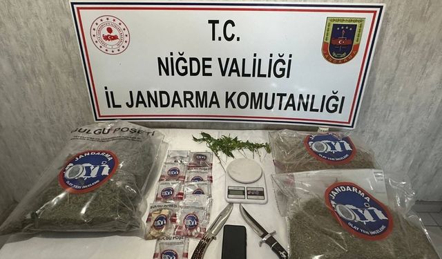 Niğde’de 2 Kilo 251 Gram Uyuşturucu Ele Geçirildi