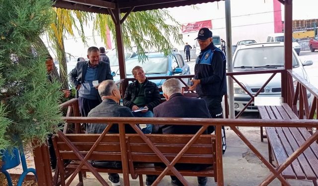 Niğde’de Toplum Destekli Polis Ekiplerinden Yoğun Bilgilendirme Ve Eğitim Çalışmaları