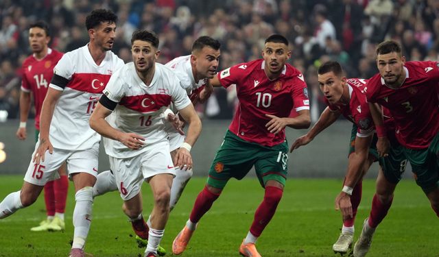 2026 Dünya Kupası Avrupa Elemeleri: Türkiye: 2 - Bulgaristan: 0 (Maç sonucu)