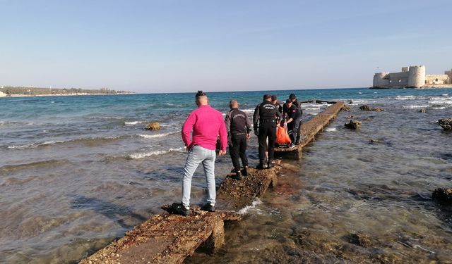 Kızkalesi'nde denize giren genç boğuldu
