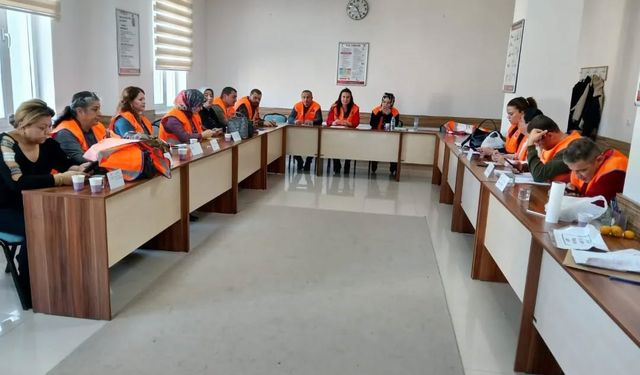 Niğde’de hastane yöneticileri ve personellere 'Hastane Afet ve Acil Durum Planı' eğitimi