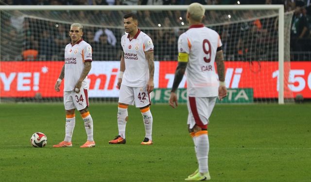 Galatasaray, Süper Lig'de 19 maç sonra mağlup oldu
