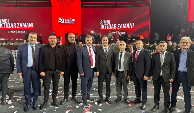 Erhan Adem, CHP 39. Olağan Kurultayı’nda Yeniden Parti Meclisi Üyesi Seçildi