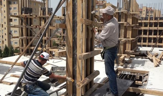 İnşaat maliyet endeksi yıllık yüzde 22,57 arttı